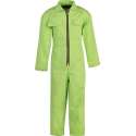 STØRVIK Kinderoverall 100% Katoen Unisex Limegroen - Maat 140 - NICKY