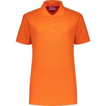 WorkWoman Poloshirt Outfitters Ladies - 81091 oranje - Maat XL