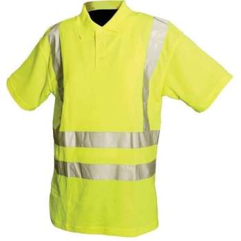 Silverline Reflecterende Polo, Klasse 2 (M 92 - 100 Cm)