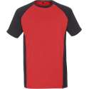 Mascot t-shirt Potsdam rood/zwart