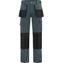 EM Workwear Werkbroek Oxford polyester/katoen grijs/zwart maat 60