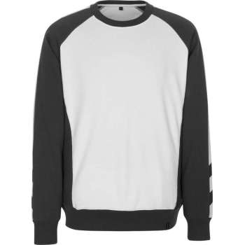 Mascot sweater Witten wit/antraciet