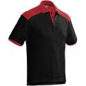 Santino Tivoli 2color Polo-shirt (210g/m2) - Zwart | Rood - M