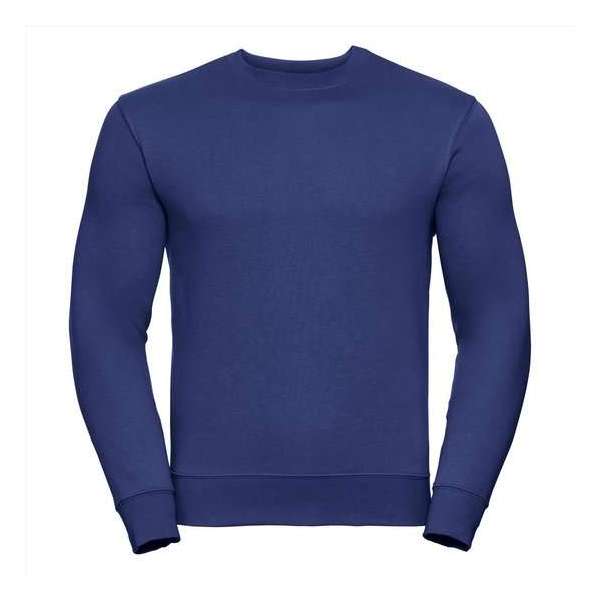 Russell Heren Sweatshirt Blauw Ronde Hals Regular Fit Russell Heren Sweatshirt Blauw Ronde Hals Regular Fit