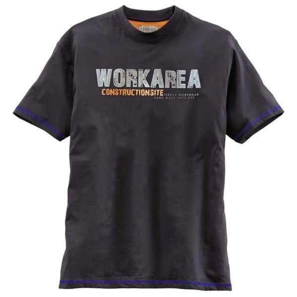 Terrax T-Shirt Zwart&Blauw - Werkkleding - L Terrax T-Shirt Zwart&Blauw - Werkkleding - L