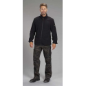 Uncle Sam WORKWEAR Fleece jack, kleur zwart, maat L