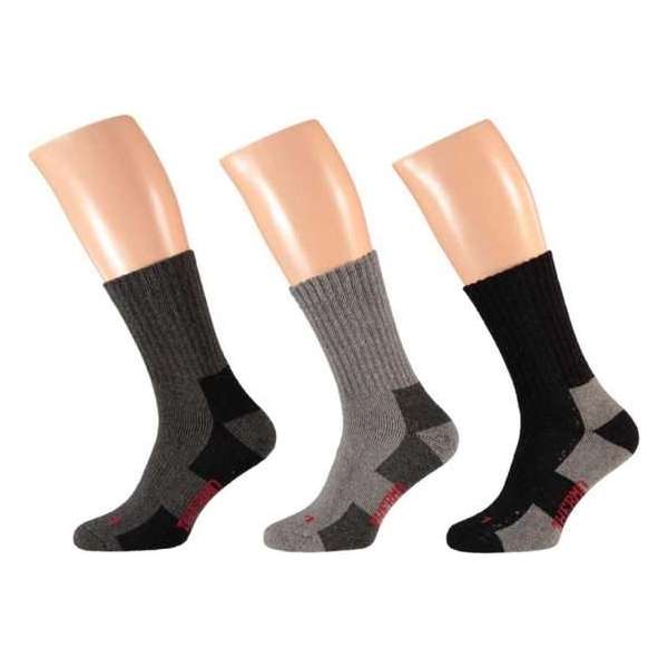Thermosokken - Tracking - Heren - 40% Wol - Grijs Mix - 43/46 Thermosokken - Tracking - Heren - 40% Wol - Grijs Mix - 43/46