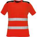 Knoxfield Signalisatie T-shirt HV EN471 fluor rood, maat S