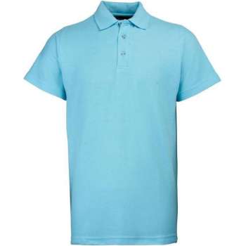 Santino Matt Polo-shirt lange mouwen - Donkergrijs - XL