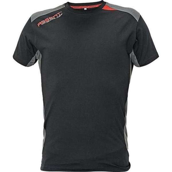 T-shirt Assent Levels zwart maat XXL T-shirt Assent Levels zwart maat XXL