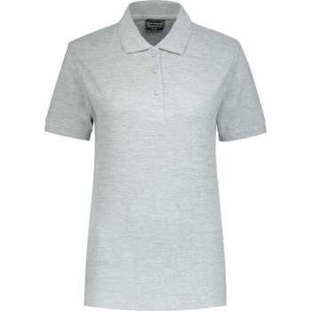 WorkWoman Poloshirt Outfitters Ladies - 81421 Grijs - Maat 3XL