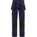 Yoworkwear Werkbroek Oxford polyester/katoen navy/zwart maat 64