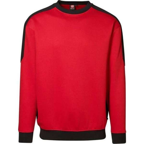 ID-Line 0362 Sweatshirt Rood/ZwartL ID-Line 0362 Sweatshirt Rood/ZwartL