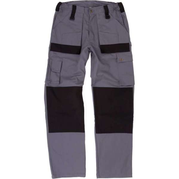 Werkbroek / worker Safeworker Tigris grijs/zwart maat 60 Werkbroek / worker Safeworker Tigris grijs/zwart maat 60