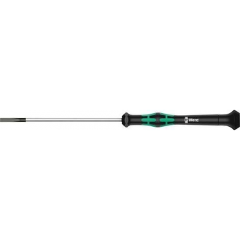Elektronisch En Fijnmechanisch Platte Schroevendraaier Wera 2035 05118012001 Kopbreedte: 3.5 Mm Koplengte: 80 Mm