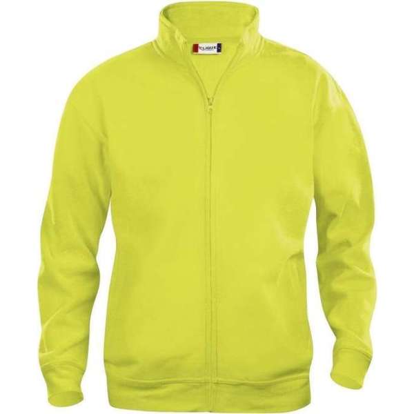 Clique Basic cardigan Signaalgeel maat M Clique Basic cardigan Signaalgeel maat M