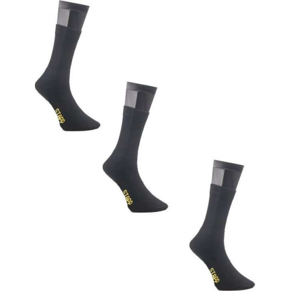 Stapp Yellow Herensok Casual Zwart - Sokken - 3 x 43-46 3-Pack Stapp Yellow Herensok Casual Zwart - Sokken - 3 x 43-46 3-Pack