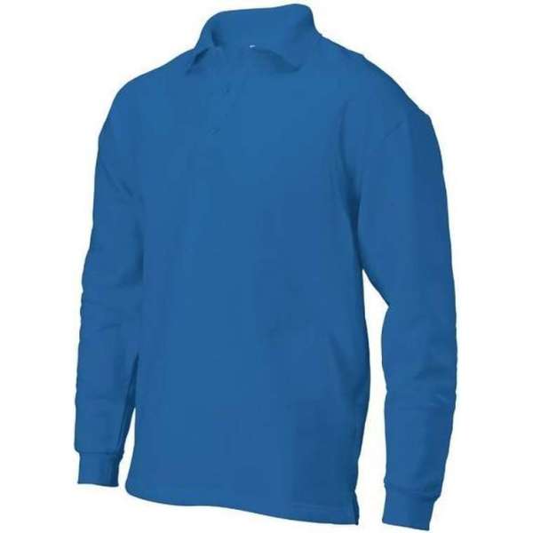 Tricorp polosweater - Casual - 301004 - koningsblauw - maat XXL Tricorp polosweater - Casual - 301004 - koningsblauw - maat XXL