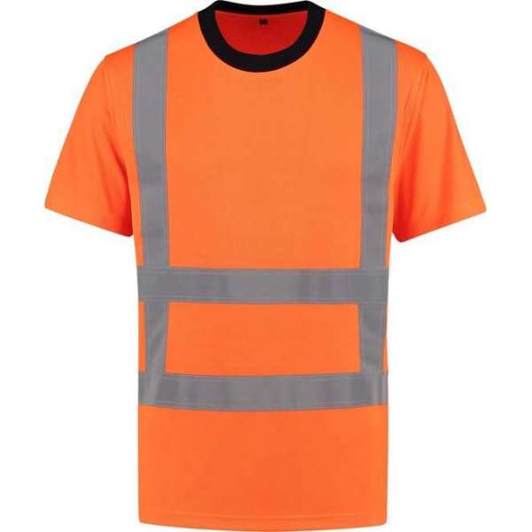 Yoworkwear T-shirt RWS Fluor Oranje - Maat S Yoworkwear T-shirt RWS Fluor Oranje - Maat S