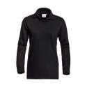 Santino Rick Dames Polo sweater lange mouw - Zwart - M