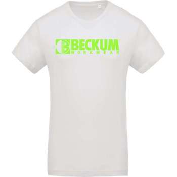 Beckum Workwear EBTS04 T-shirt met logo Wit 3XL