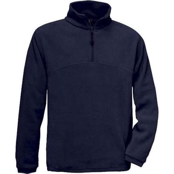 B&C HIGHLANDER Zip Sweater Fleece MarineblauwXL B&C HIGHLANDER Zip Sweater Fleece MarineblauwXL