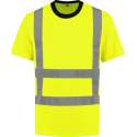 Yoworkwear T-shirt RWS Fluor Geel - Maat 4XL