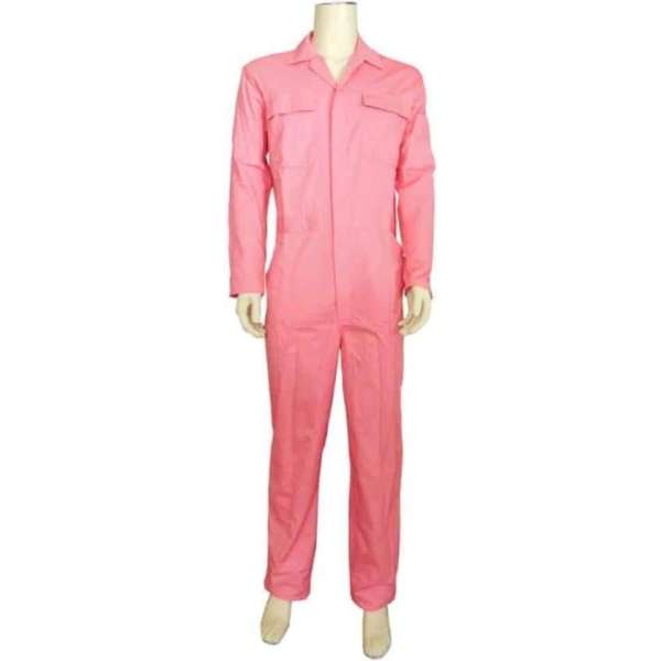 Kinderoveralls BT KINDEROVERALL Polyester_Katoen Roze98 Kinderoveralls BT KINDEROVERALL Polyester_Katoen Roze98