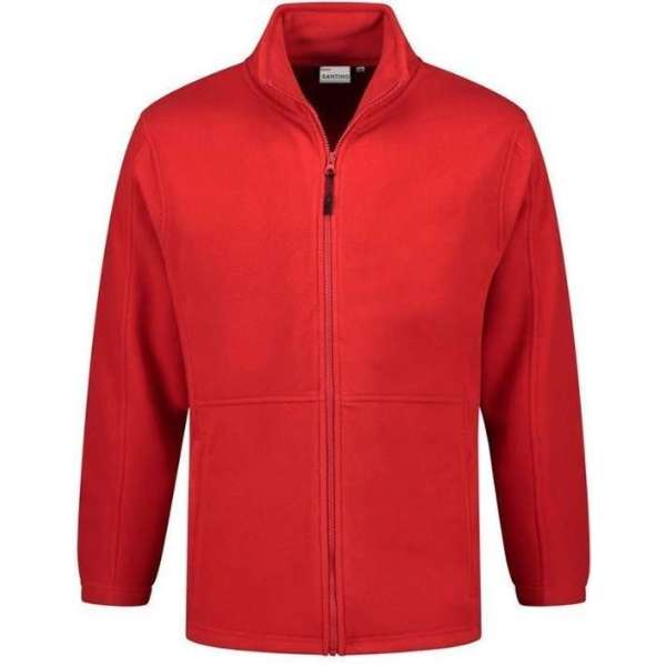 Santino Bormio Fleecejack lange mouwen +Rits - Rood - XL Santino Bormio Fleecejack lange mouwen +Rits - Rood - XL