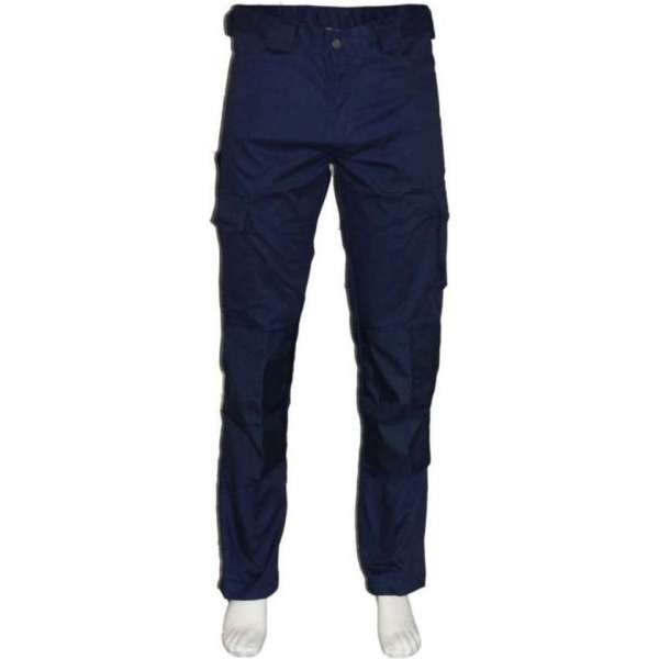 Yoworkwear Werkbroek katoen/polyester navy maat 52 Yoworkwear Werkbroek katoen/polyester navy maat 52
