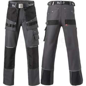 HaVeP Worker.pro 8730 Werkbroek - Maat 52 - Grijs