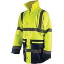 Silverline Reflecterende Jas - Geel, Klasse 3, Maat XL 108 - 116 cm.