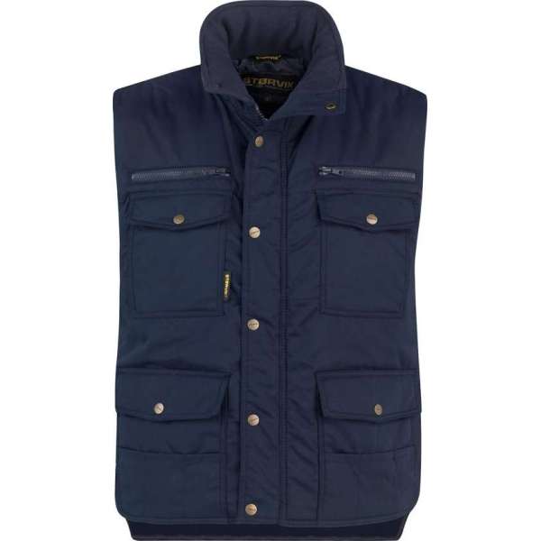 STØRVIK Bodywarmer Winddicht 4 seizoenen Heren Donkerblauw - Maat 3XL - POCKET STØRVIK Bodywarmer Winddicht 4 seizoenen Heren Donkerblauw - Maat 3XL - POCKET
