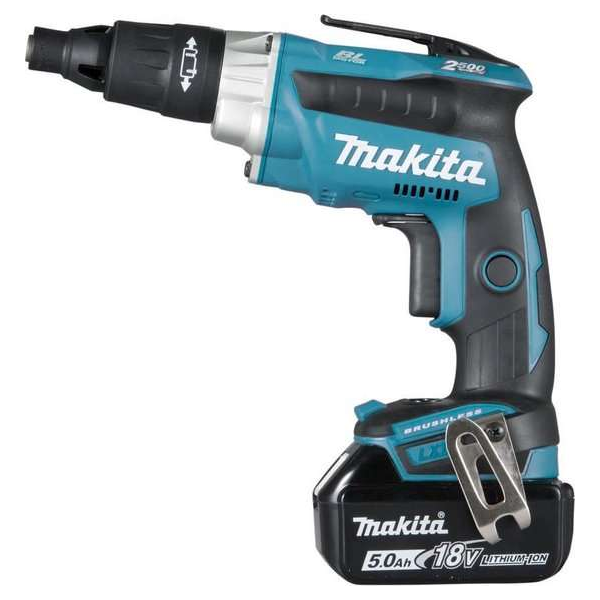 Makita DFS251RTJ 18V Li-Ion accu schroevendraaier set in Mbox (2x 5,0Ah accu) Makita DFS251RTJ 18V Li-Ion accu schroevendraaier set in Mbox (2x 5,0Ah accu)