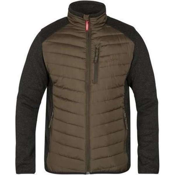 F.Engel 1126-189 Gewatteerd Jack Gebreide Mouwen | XL F.Engel 1126-189 Gewatteerd Jack Gebreide Mouwen | XL