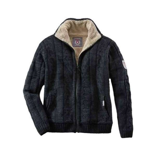 Terratrend Gebreide Noorse Trui 60451 - zwart - 2XL Terratrend Gebreide Noorse Trui 60451 - zwart - 2XL