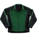 Softshell Stretchjack Dresden Groen/zwart L