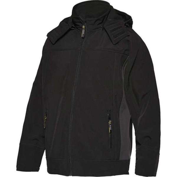 Workzone werkjas softshell jas Zwart| maat XXL 2XL Workzone werkjas softshell jas Zwart| maat XXL 2XL