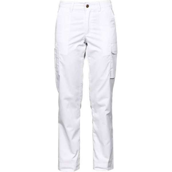 Projob Prio Dames Werkbroek - Wit - 2519 - maat 48 Projob Prio Dames Werkbroek - Wit - 2519 - maat 48