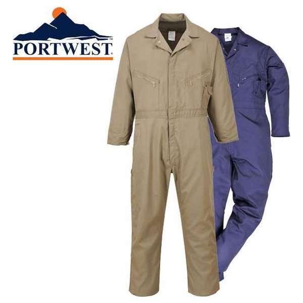 Portwest C812 %100 Katoenen Overalls Dubai mono-coton, Navy Maat L, Armada Portwest C812 %100 Katoenen Overalls Dubai mono-coton, Navy Maat L, Armada