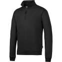 Snickers ½ Zip Sweatshirt -  2818 - Zwart - mt. L