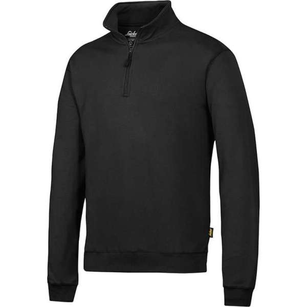 Snickers ½ Zip Sweatshirt - 2818 - Zwart - mt. L Snickers ½ Zip Sweatshirt - 2818 - Zwart - mt. L