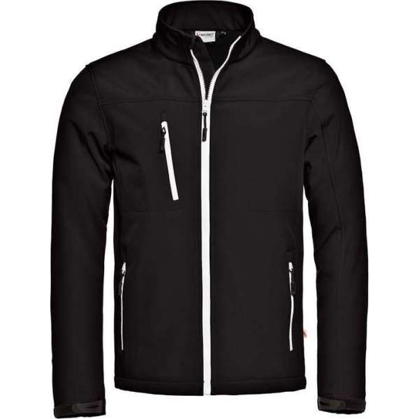 Santino Soul Softshell Jas Marineblauw M Santino Soul Softshell Jas Marineblauw M