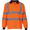 RWS polo met lange mouwen, in verschillende maten XL Oranje