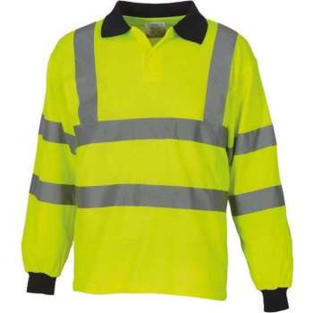 RWS polo met lange mouwen, in verschillende maten 3XL Geel