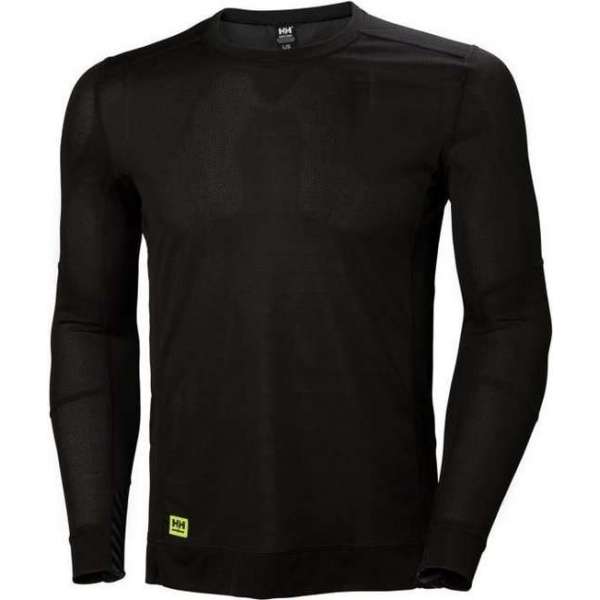 Helly Hansen T-shirt Lange Mouw Lifa Crewneck Zwart Mt Xs Helly Hansen T-shirt Lange Mouw Lifa Crewneck Zwart Mt Xs