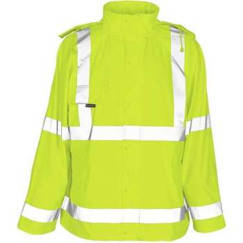 Mascot regenjas Feldbach fluorgeel
