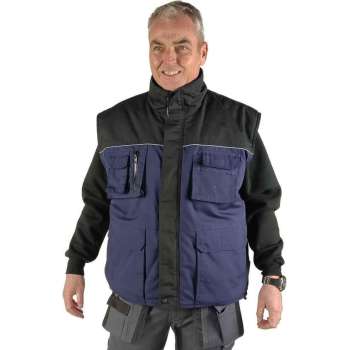 STØRVIK Bodywarmer Winddicht 4 seizoenen Heren Blauw - Maat 2XL - MARCUS