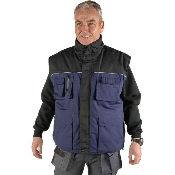 STØRVIK Bodywarmer Winddicht 4 seizoenen Heren Blauw - Maat 2XL - MARCUS STØRVIK Bodywarmer Winddicht 4 seizoenen Heren Blauw - Maat 2XL - MARCUS