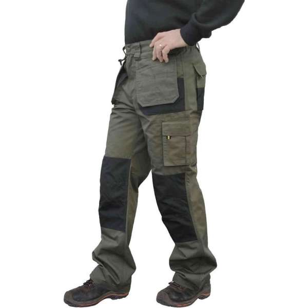 STØRVIK Licht Gewicht Werkbroek Heren Olijfgroen - Maat 2XL - JASON STØRVIK Licht Gewicht Werkbroek Heren Olijfgroen - Maat 2XL - JASON